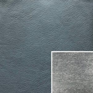 Longlife Leder E-Touch Steel mit Kissenbezug Magic-Touch Frost