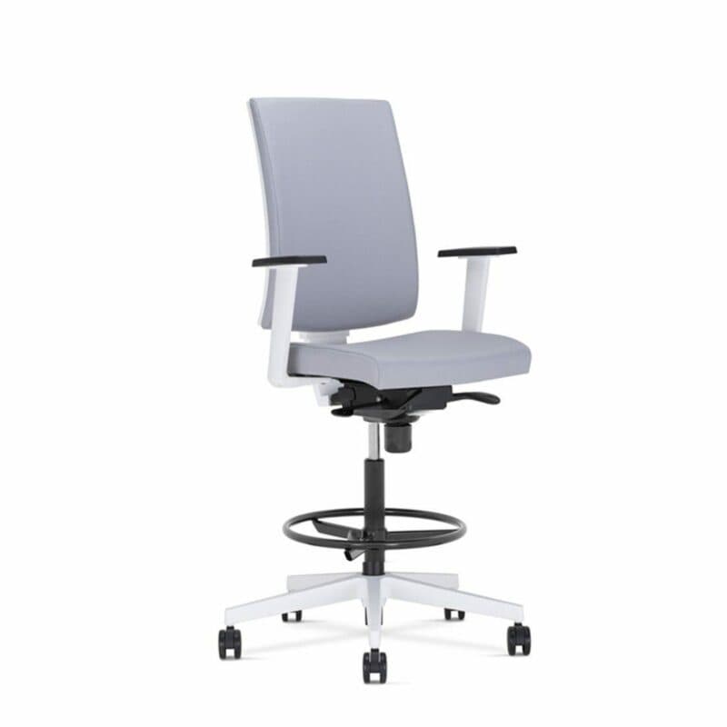 Nowy Styl Navigo Counter Drehstuhl in weiß