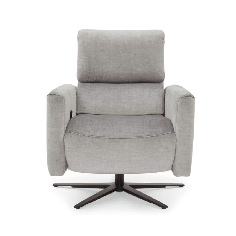 Musterring MR 261 Relaxsessel in Textilbezug Joyce silber.