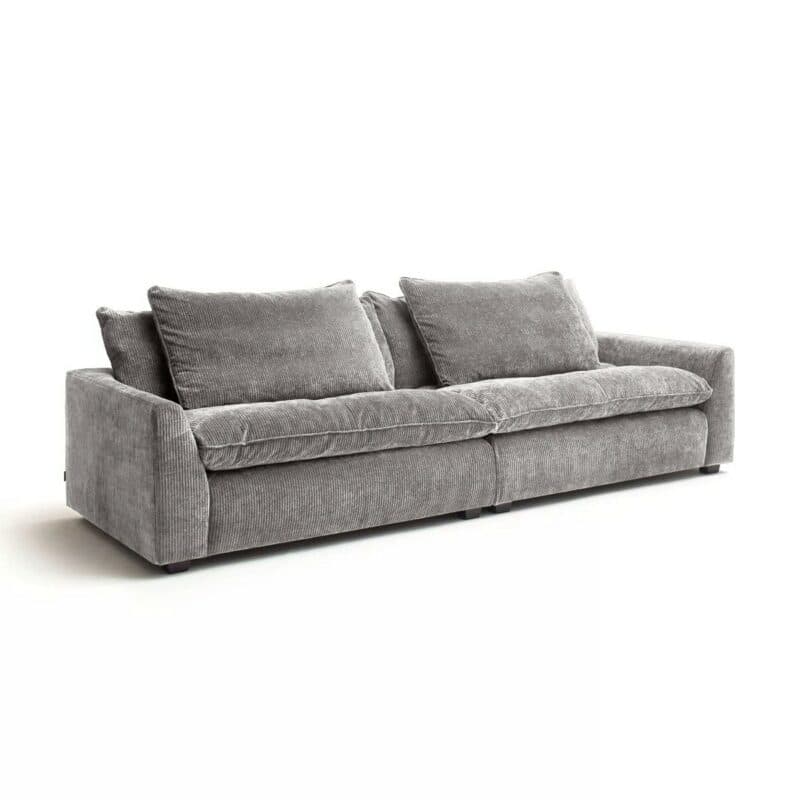 Raum.Freunde Ulf Bigsofa in der Farbe Steel – seitlich