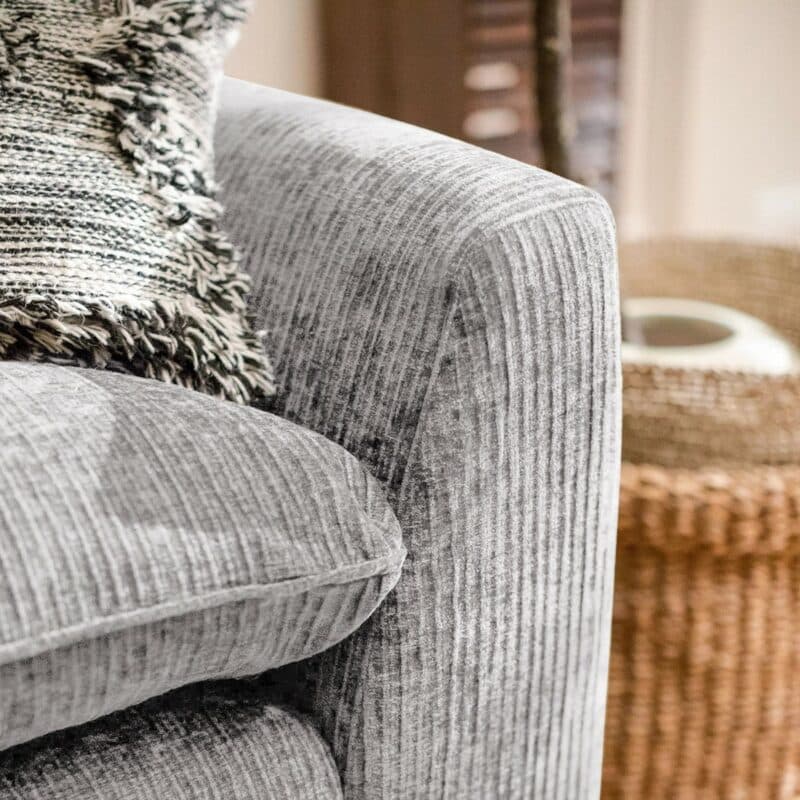 Raum.Freunde Ulf Bigsofa in der Farbe Steel – Wohnbeispiel