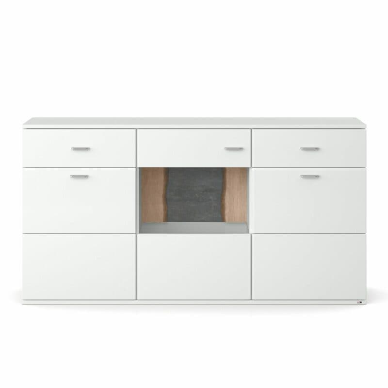 set one by Musterring Tacoma Sideboard 53-A in Arctic weiß
