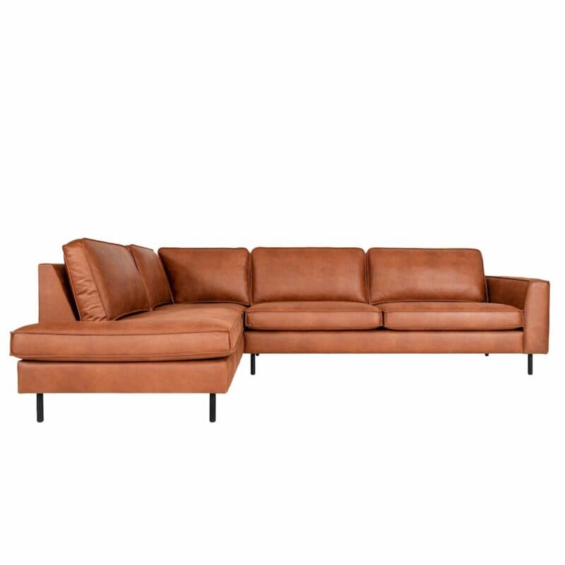 Dixx Divani Five Sofa in Leder Kentucky. Ottomane links