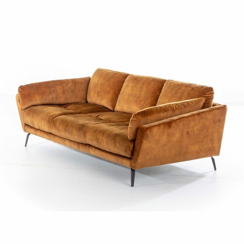 Willi Schillig Softy Megasofa cognac – seitlich 3