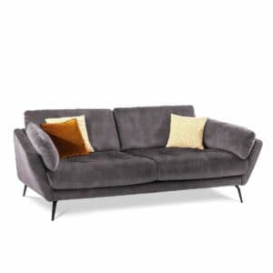 Willi Schillig Softy Sofa in der Farbe dolphin