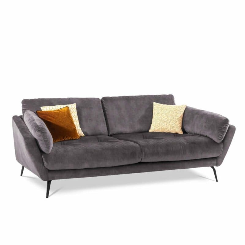 Willi Schillig Softy Sofa in der Farbe dolphin