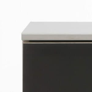 Wimex Easy Plus Dekor weiß/Glas grau