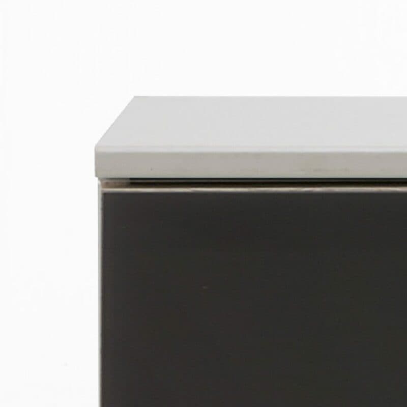 Wimex Easy Plus Dekor weiß/Glas grau