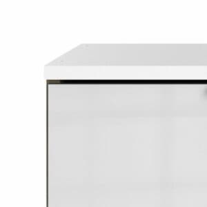 Wimex Easy Plus Dekor weiß/Glas weiß