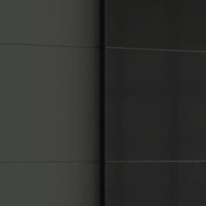 Wimex Saigon Dekor graphit, Glas schwarz