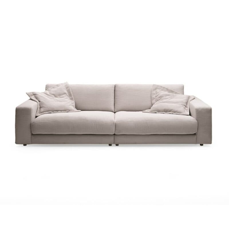 Candy Seventies Megasofa mit Cordbezug in Taupe