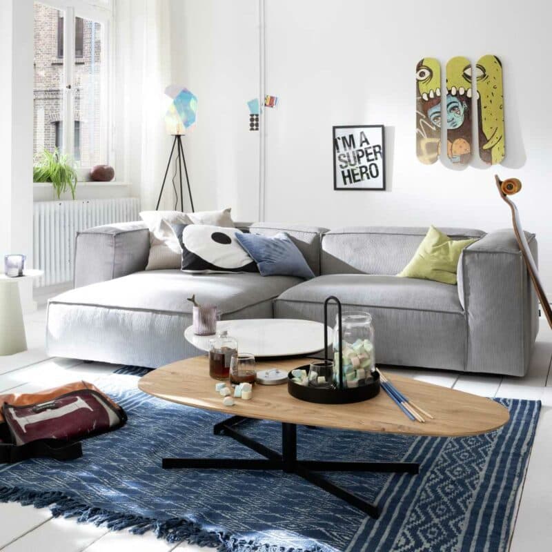 Raum.Freunde Aki Ecksofa 1,5-Sitzer Wohnbeispiel