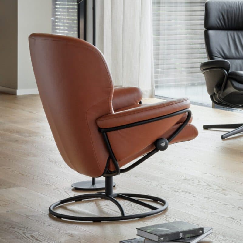 Stressless Rome Sessel Original Low Back als Wohnbeispiel.