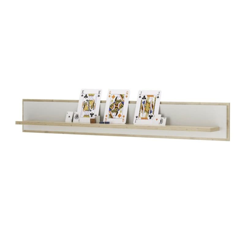 Trendstore Ilea Wandpaneel in Artisan Eiche Dekor und Hellgrau