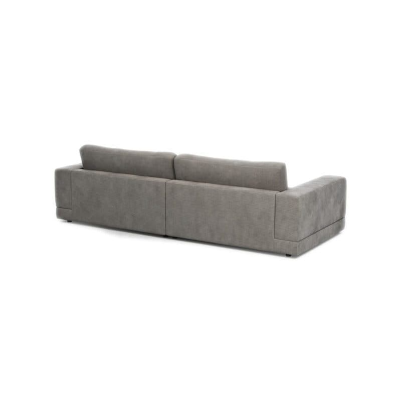 Raum.Freunde Juni 3-Sitzer Sofa mit Cordbezug in Dunkelgrau - hinten