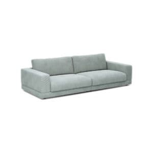 Raum.Freunde Juni 3-Sitzer Sofa mit Cordbezug in Hellblau