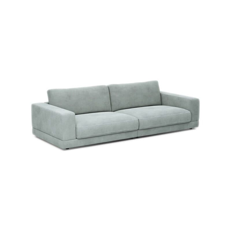 Raum.Freunde Juni 3-Sitzer Sofa mit Cordbezug in Hellblau