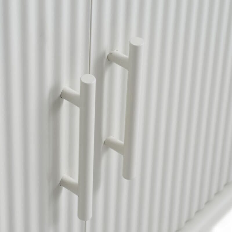 Liadomo Palma Sideboard in Dekor Greige mit geriffelten Fronten - Detailbild.