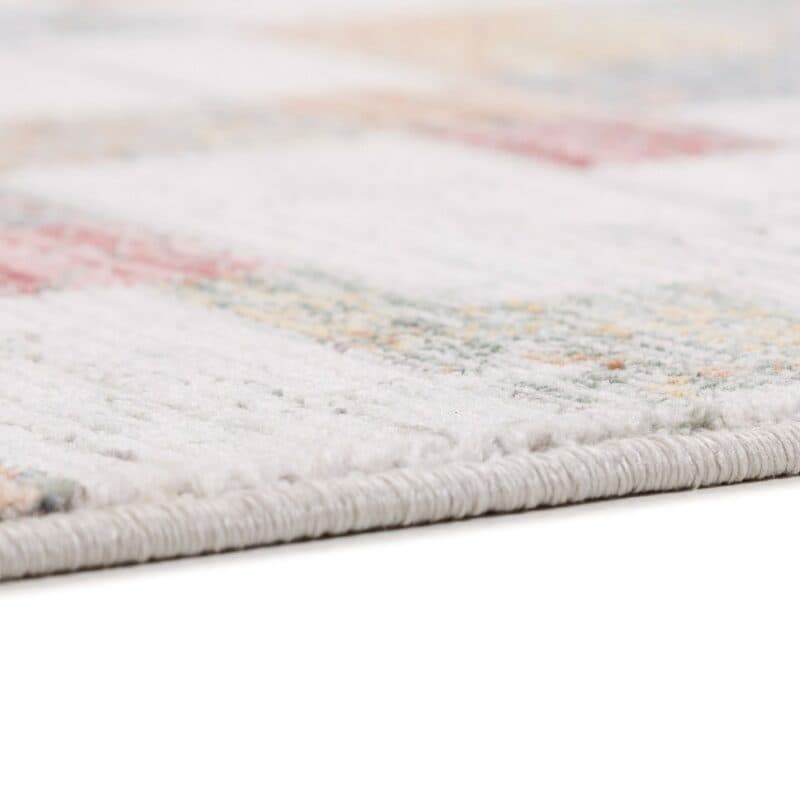 Astra Calea Teppich mit geometrischem Muster - Detail Kante