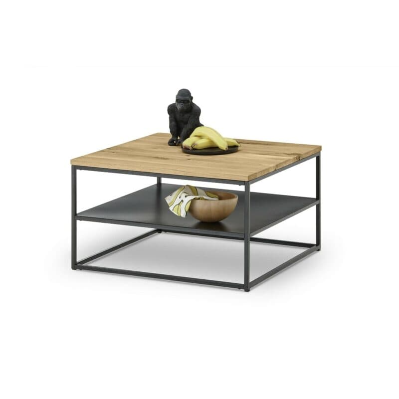 Trendstore Cami quadratischer Couchtisch mit Ablage