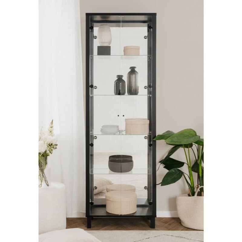 Liadomo Falbi Vitrine mit verspiegelter Rückwand - Wohnbeispiel