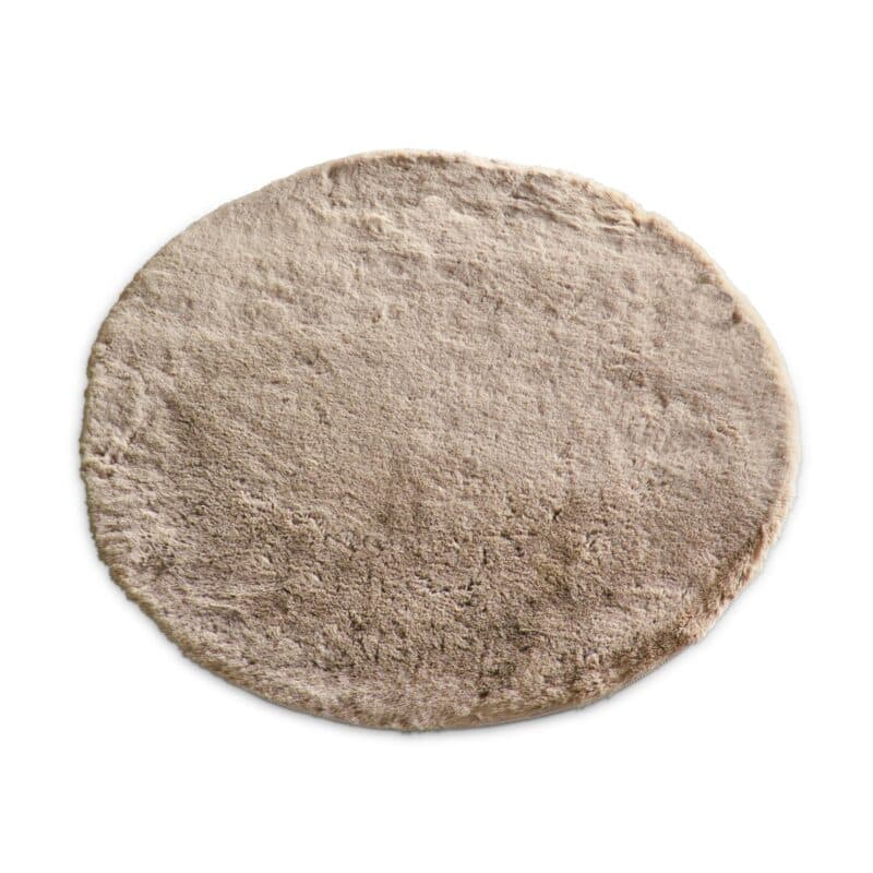 Musterring Gustav runder Teppich in Taupe - Freisteller
