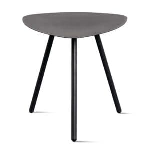 Trendstore Marieka Beistelltisch aus Metall, 50 cm hoch - Rückansicht
