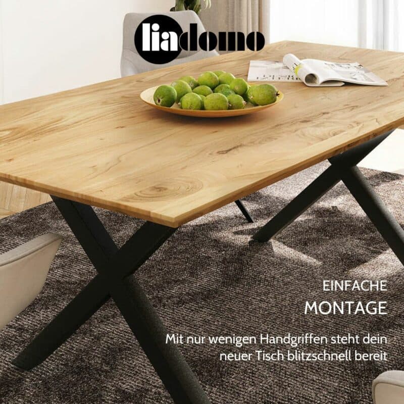 Liadomo Esstisch Bern einfache Montage