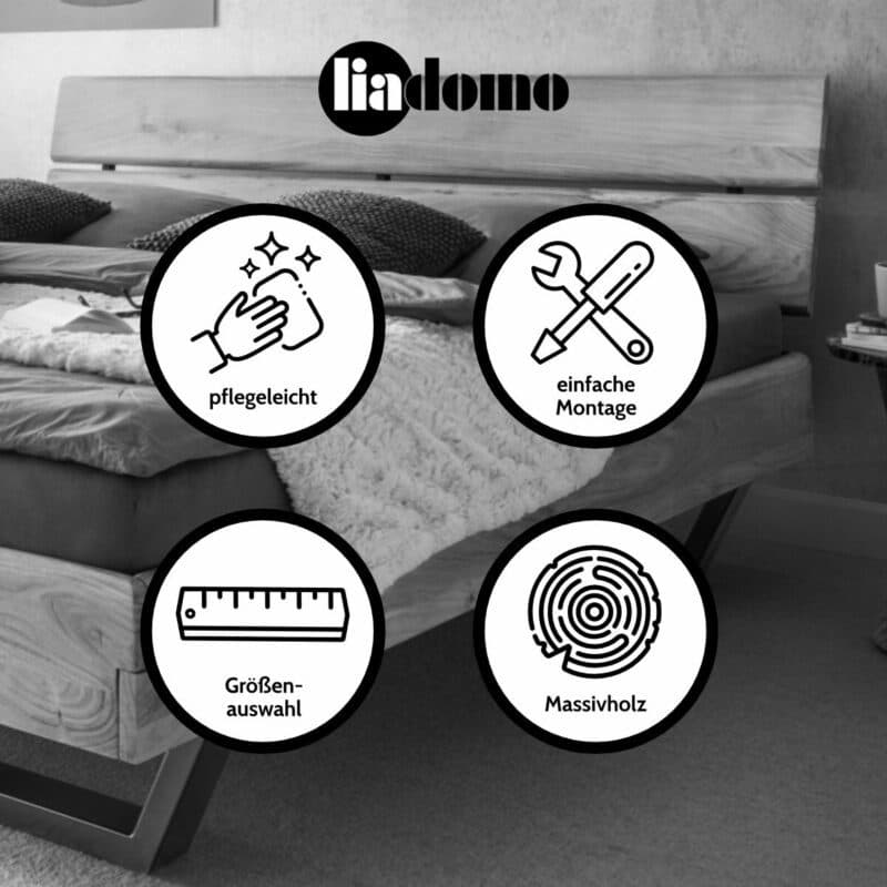 Liadomo Bologna Bettgestell USP Eigenschaften