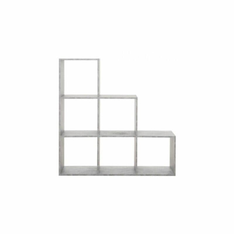 Trendstore „Fiette“ Raumteiler, frontal, Farbe Strukturbeton