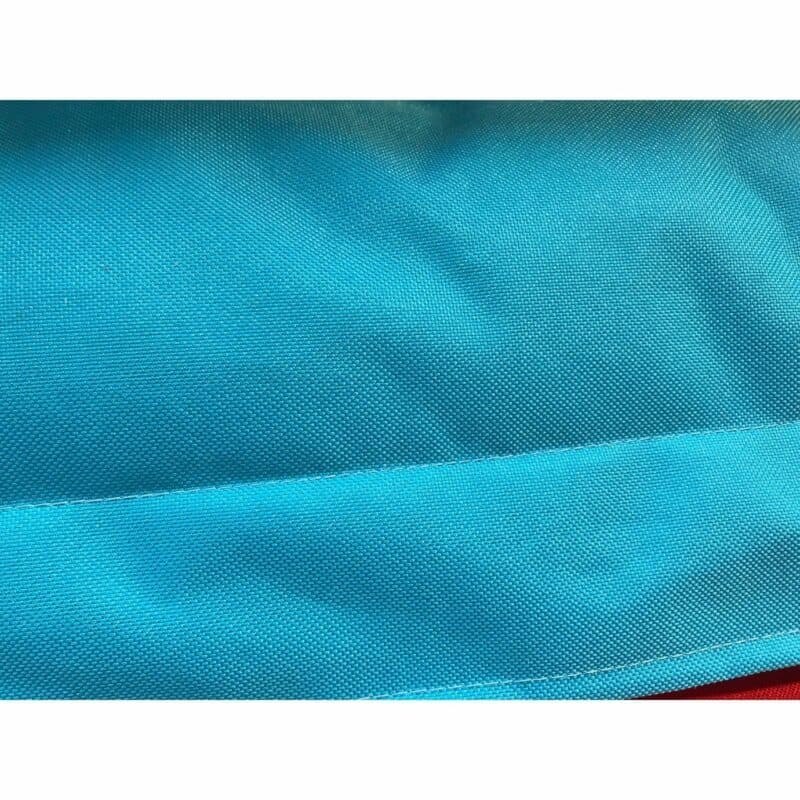 Trendstore „Lennox“ Bodenkissen, Stoffmuster petrol