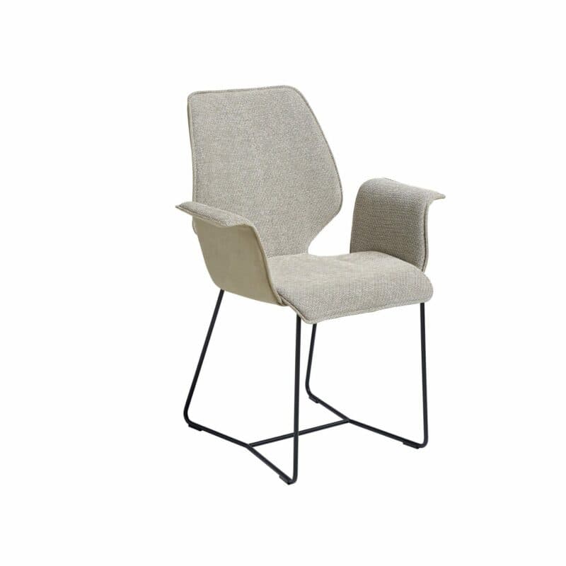 Contur „Penthouse“ Armlehnstuhl und Schlittenfuss mit Bezug Future und Tendens Standartausführung