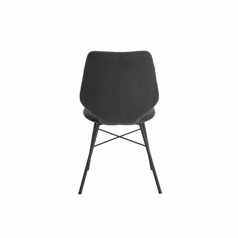 Contur „Penthouse“ Stuhl ohne Armlehne mit Bezug Future Rückenansicht