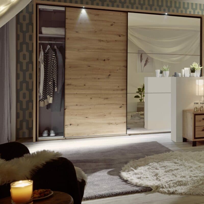 Trendstore „Farida“ Schiebetürenschrank Wohnbeispiel