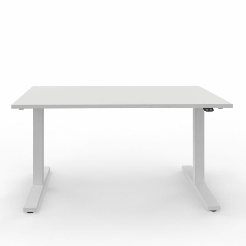 Nowy Styl eUP2 elektromotorischer Steh- und Sitzarbeitstisch mit Gestell weiß