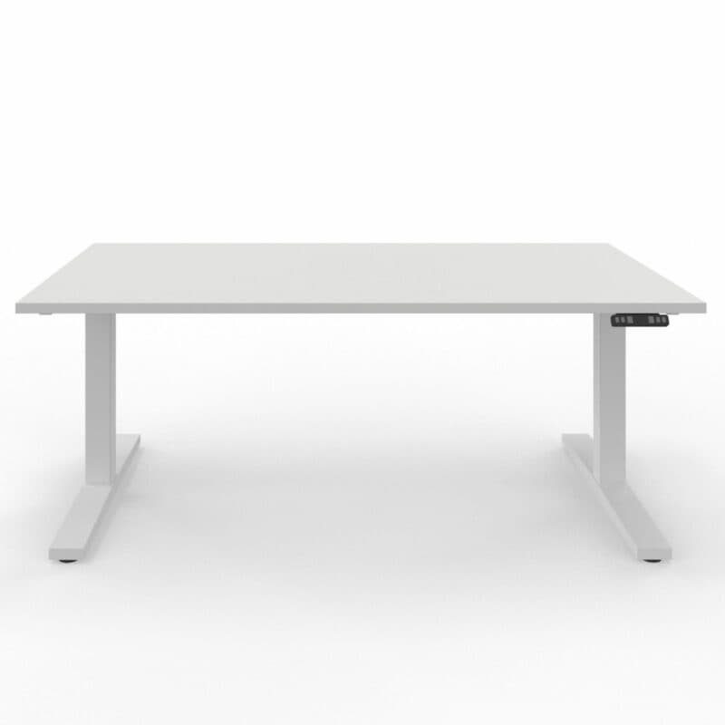 Nowy Styl eUP3 Arbeitstisch weiß – Gestell weiß