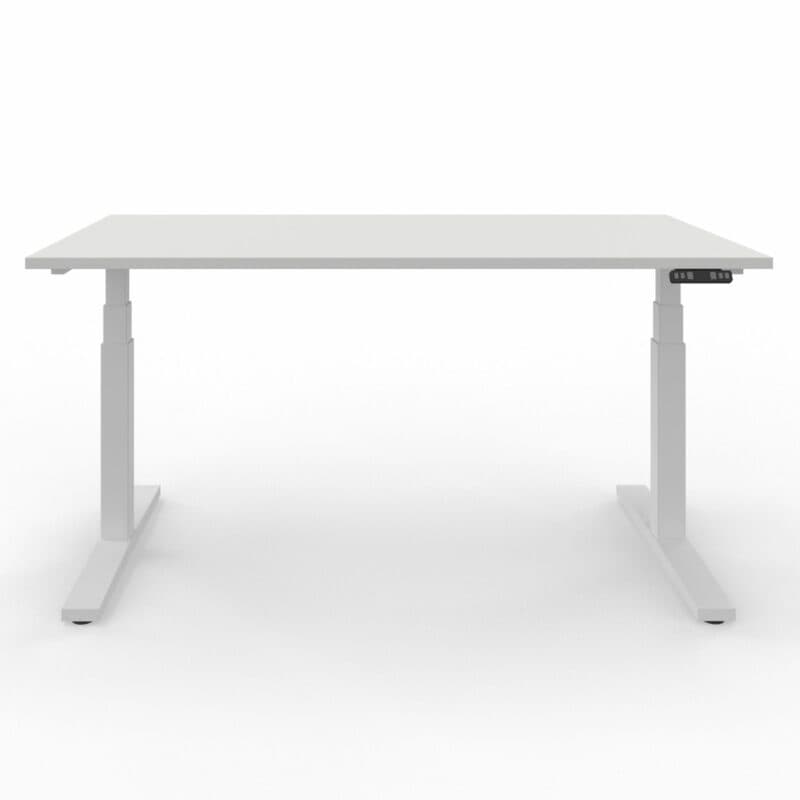 Nowy Styl eUP3 Arbeitstisch weiß – Gestell weiß