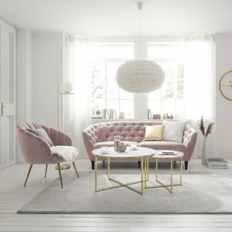 Trendstore „Alenia“ Couchtisch Wohnbeispiel