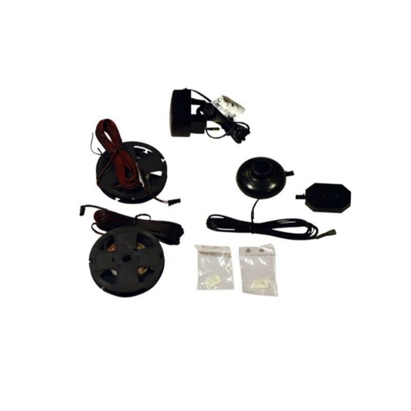 set one by Musterring 2er Set LED-Holzbodenbeleuchtung Type 205K und 239W