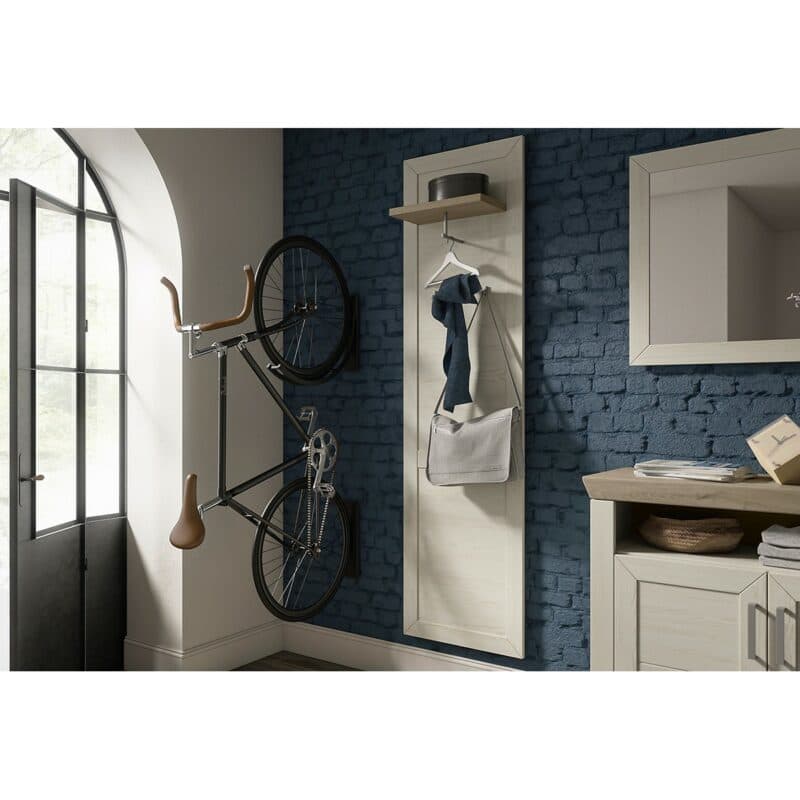 set one by Musterring GA-10 Hängepaneel mit Ablage in Eiche Nelson Nachbildung und Korpus in Dekor Pino Aurelio - Wohnbeispiel