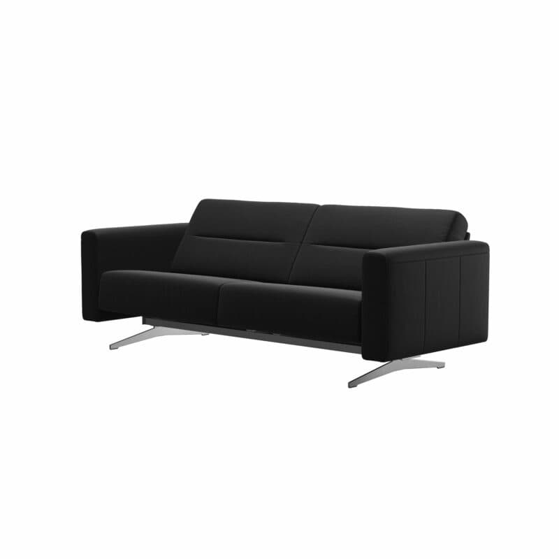 Stressless Stella 2,5-Sitzer Sofa mit Bezug Paloma Black