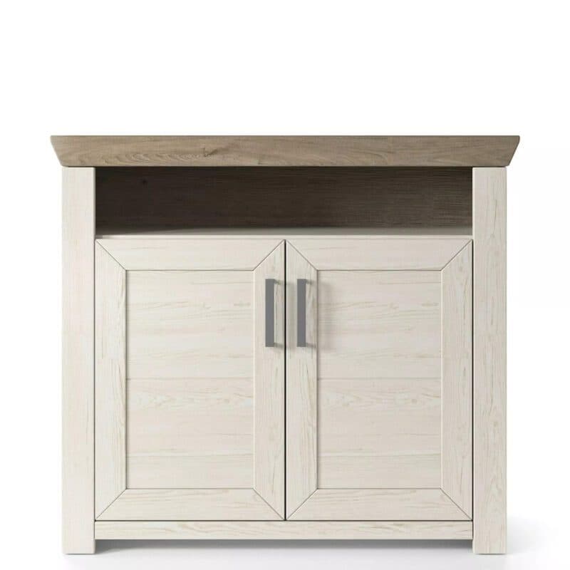 set one by Musterring Sideboard York GA-02 mit Deckplatte in Eiche Nelson Nachbildung und Korpus in Dekor Pino Aurelio