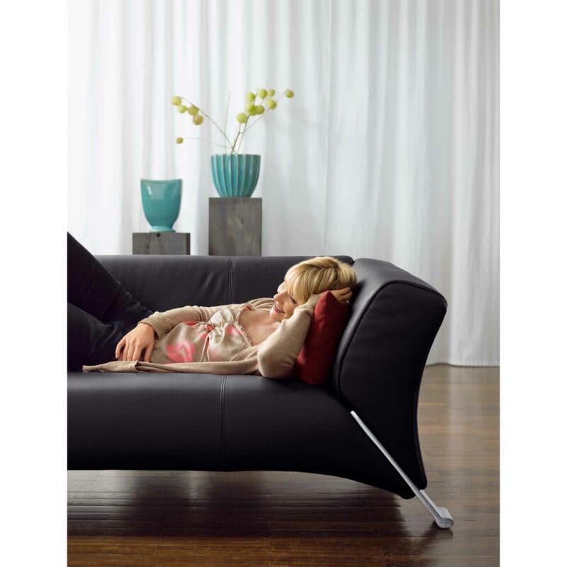 Rolf Benz 322 Sofa mit Lederbezug - Wohnbeispiel, Detail