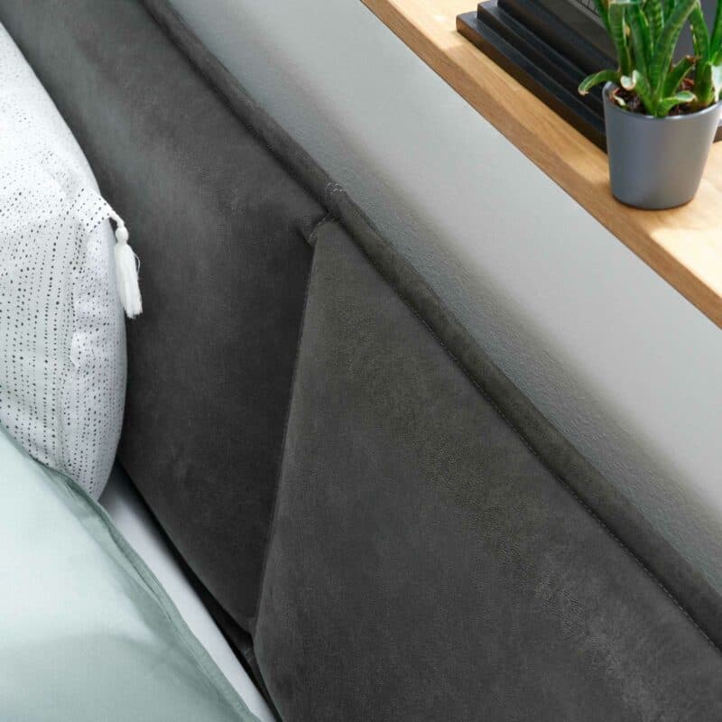 Natura 1660 Doppelbett – Detail Polsterkopfteil