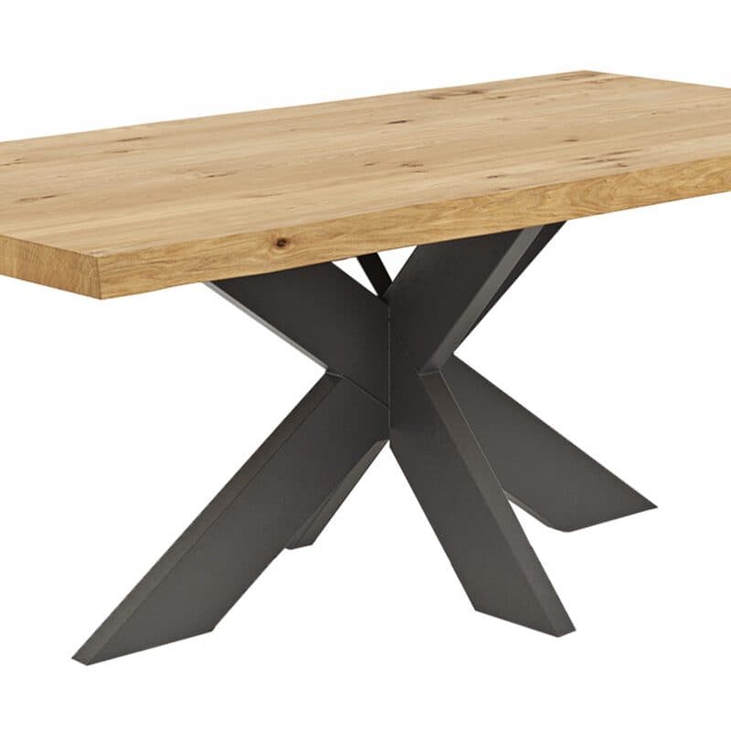 Trendstore Sitting Easy Esstisch mit Spinnenfuß zeigt Gestell im Detail