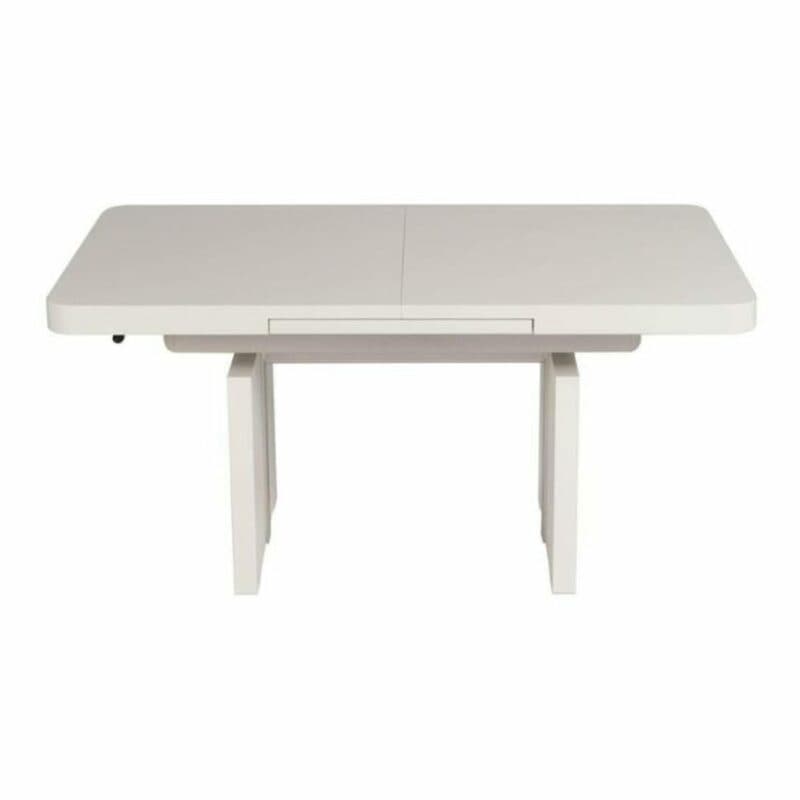 Vierhaus LS 823016 mit Tischplatte und Gestell in Dekor weiß in frontaler Ansicht