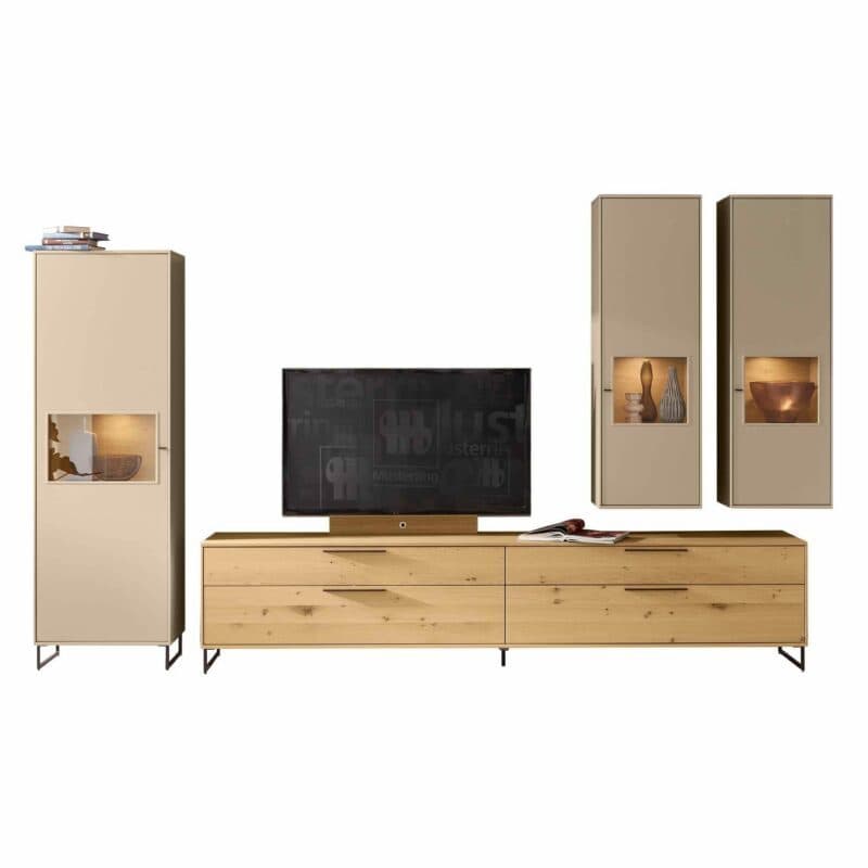 Musterring Kara-Frame 4-tlg. Wohnwand