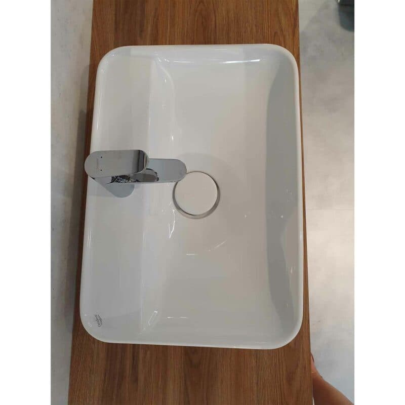 Puris Varido Badprogramm zeigt Waschtisch Melbourne von oben.