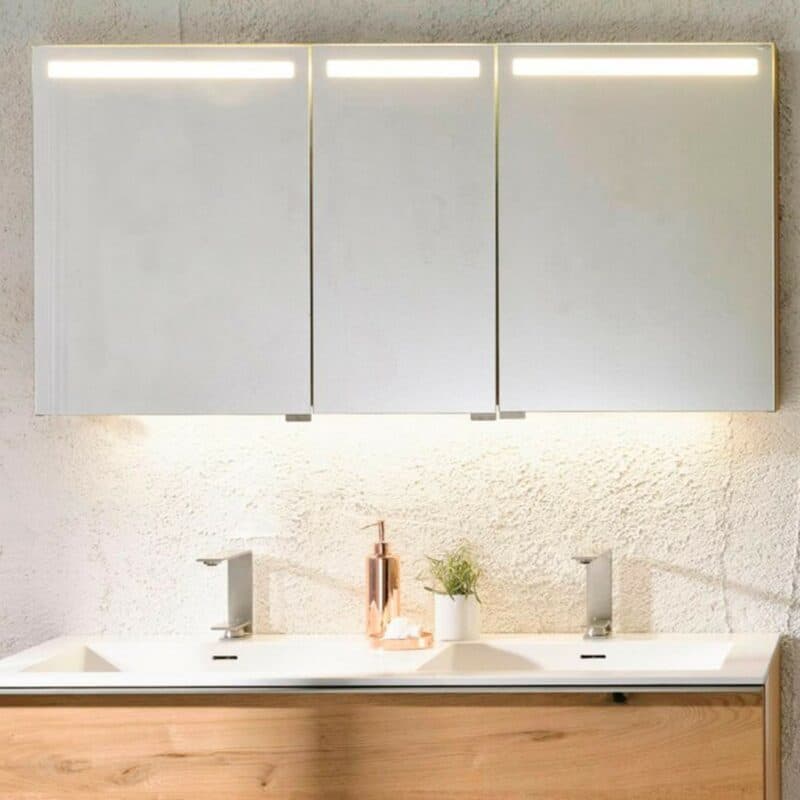 Voglauer V-Alpin Badprogramm Spiegelschrank LED-Beleuchtung