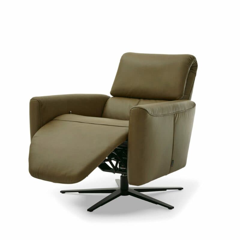 Musterring MR 261 Relaxsessel Bezug Leder Vivre moos mit manueller Funktion